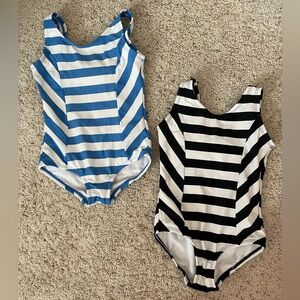 Hanna Andersson Striped Swimsuits